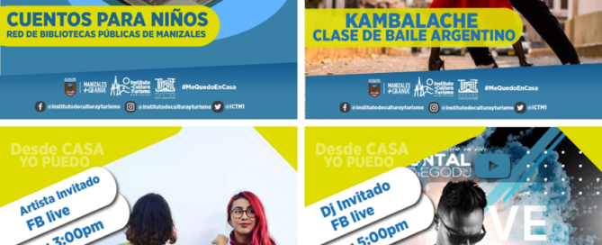 Programación cultural sábado 28 marzo