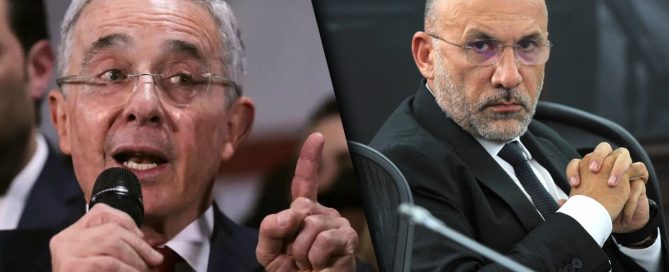 Álvaro Uribe contra Roy Barreras