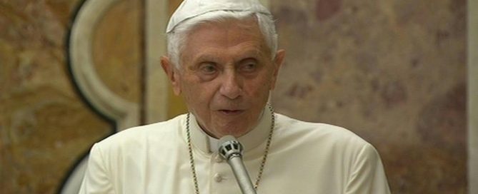 Papa Benedicto XVI - Imagen AFP